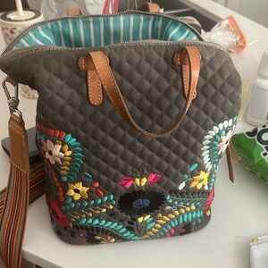 Consuela sling bag.. in good condition has a few stains on the inside!